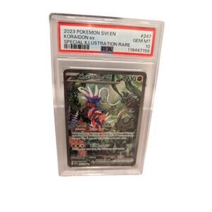 Pokémon 2023 Koraidon ex 247/198 SV01: Scarlet & Violet Base Set Holo PSA 10